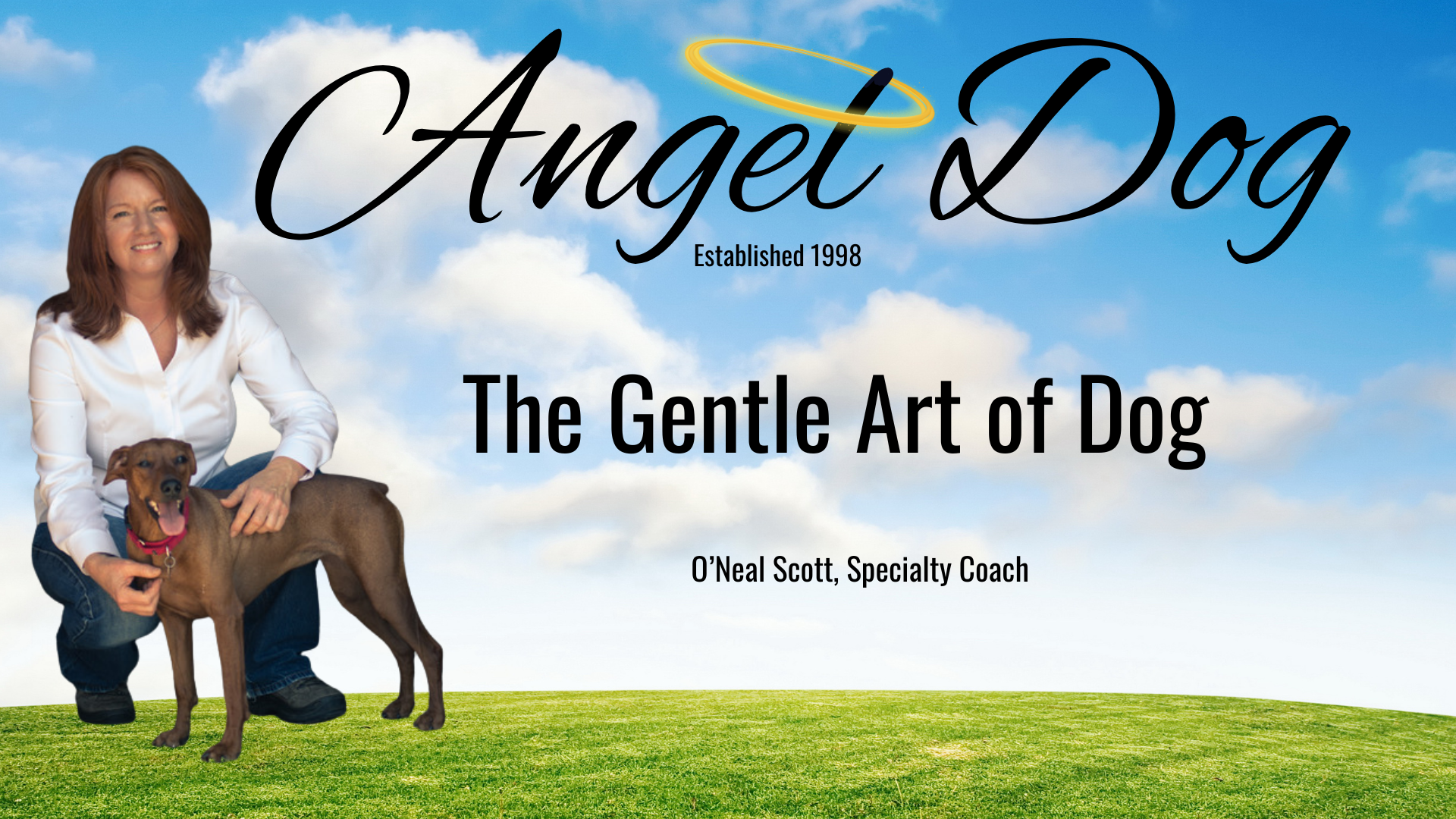 Page Header Angel Dog