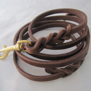 Leather leash – Narrow